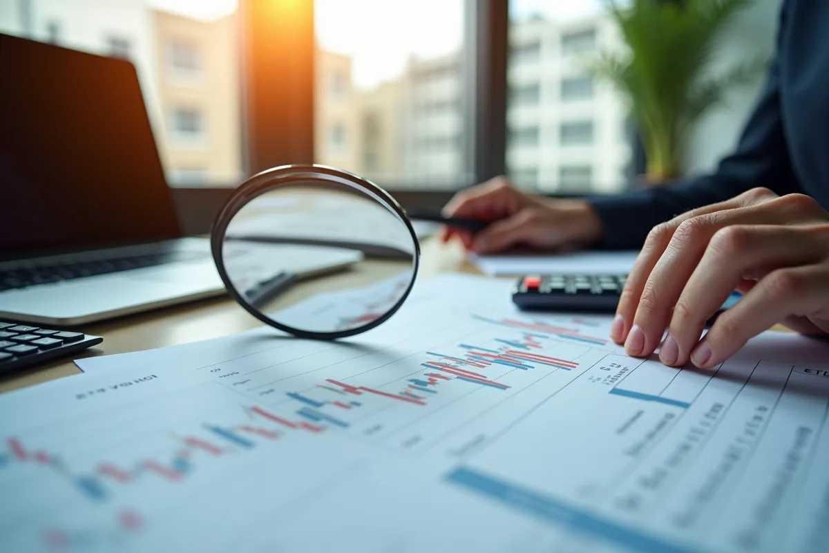 Graphique illustrant l'effet de levier des ETF et ses implications financières
